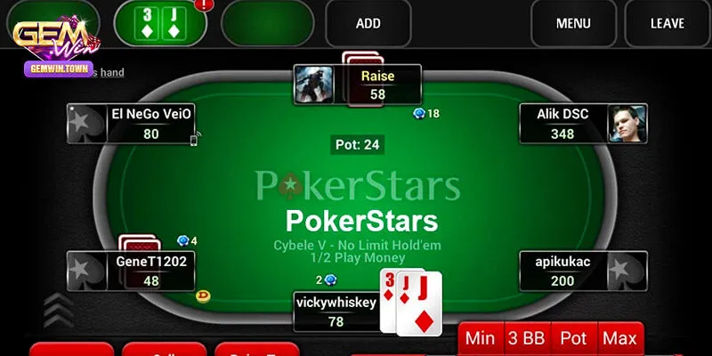 Chiến thuật hay khi chơi poker online