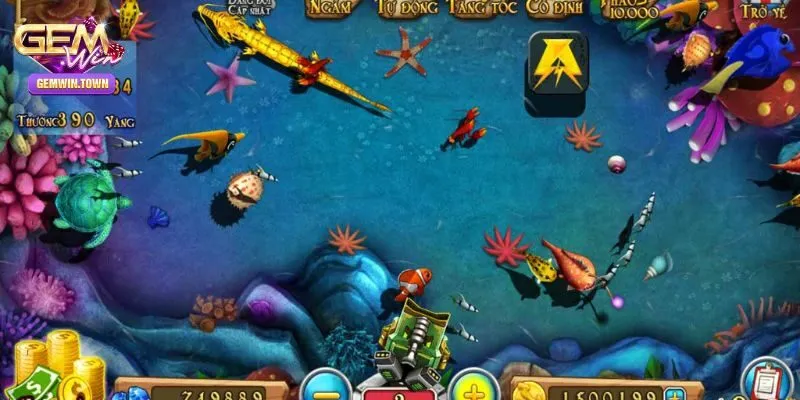 Bắn Cá Ăn Xu Mod – Săn Đại Boss Nhận Ngàn Xu Từ Gemwin