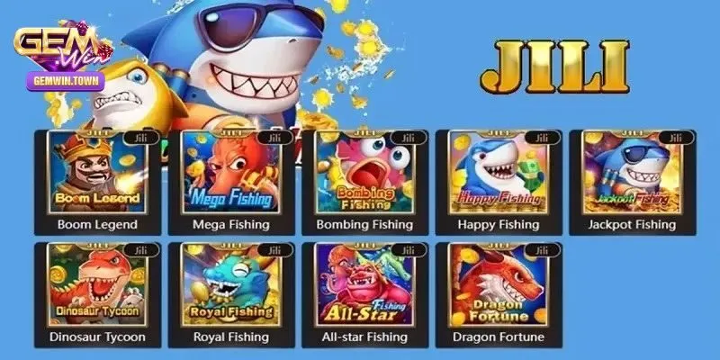 Jili Bắn Cá - Sảnh Săn Ngư Hàng Đầu Tại Cổng Game Gemwin